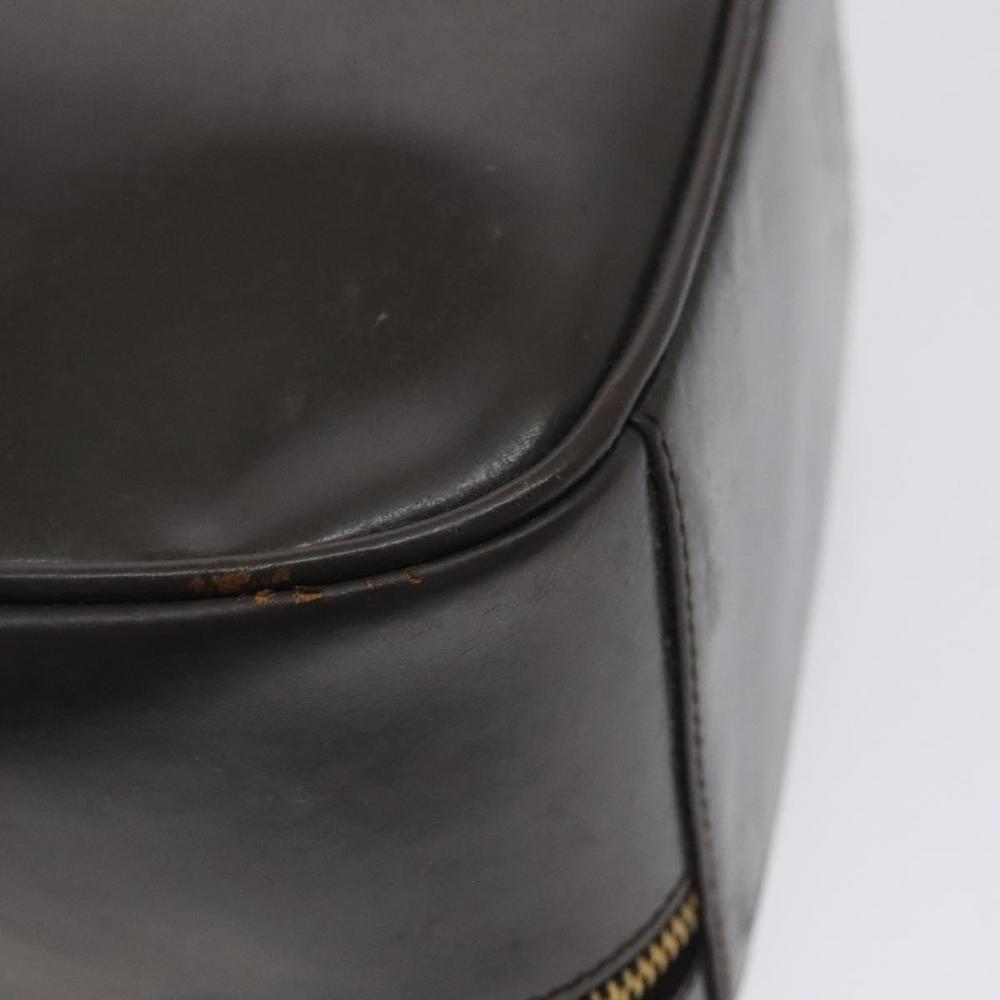 GUCCI Bamboo Hand Bag Patent leather Dark Brown Gold 000 270 0323 Auth 129452 - Picture 13 of 16